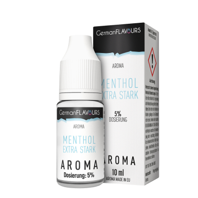 Menthol Extra Stark – GermanFLAVOURS – Aroma 10 ml