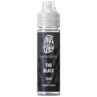 The Black – Ohm Brew – Longfill Aroma 12 ml