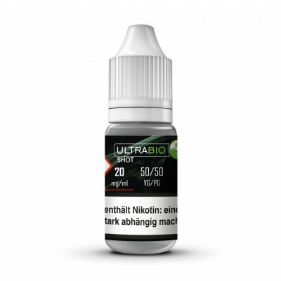 Nikotin Shot 20 mg/ml – UltraBio – 10 ml