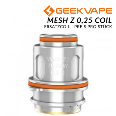 Mesh Z 0,25 Coil - GeekVape - Ersatzcoil