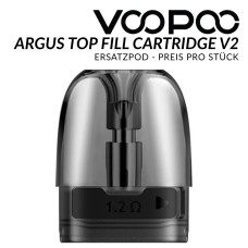 Argus Top Fill Cartridge V2 - VOOPOO - Ersatzpod 2,0 / 3,0 ml
