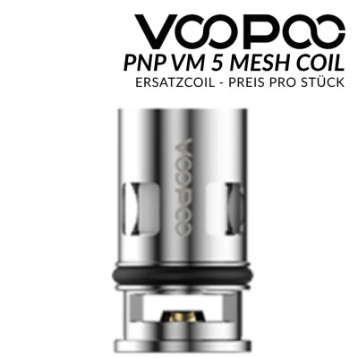 PnP-VM5 0,2 Ohm Mesh Coil - VOOPOO - Ersatzcoil