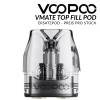 VMATE Top-Fill Pod - VOOPOO - Ersatzpod 3,0 ml