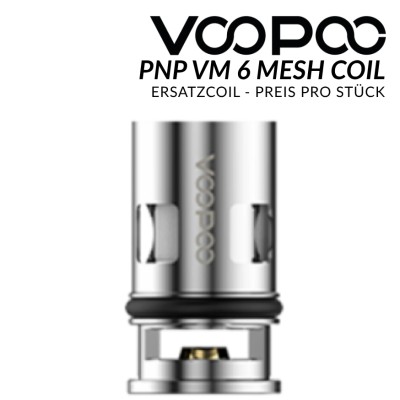 PnP-VM6 0,15 Ohm Mesh Coil - VOOPOO - Ersatzcoil