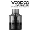 PnP X Leerpod DTL Black - VOOPOO - Ersatzpod 5,0 ml