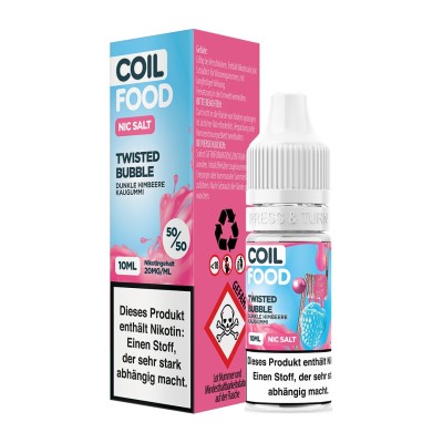 Twisted Bubble - Coil Food - Nicsalt Liquid 10ml