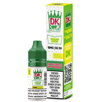 Sicilian Lemon - DK Salts - Nicsalt Liquid 10ml