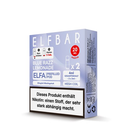Blue Razz Lemonade – ELFA CP – Prefilled Pod