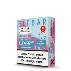 Blueberry Cotton Candy – ELFA CP – Prefilled Pod