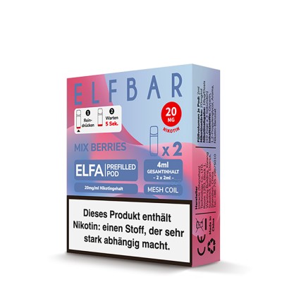 Mix Berries – ELFA CP – Prefilled Pod