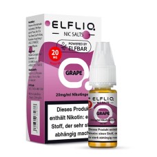 Grape - ELFLIQ - Nicsalt Liquid 10 ml