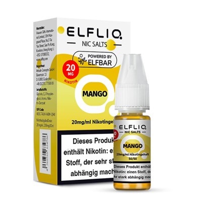 Mango - ELFLIQ - Nicsalt Liquid 10 ml