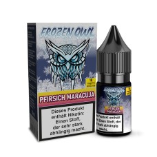Pfirsich Maracuja - Frozen OWL - Nicsalt Liquid 10 ml