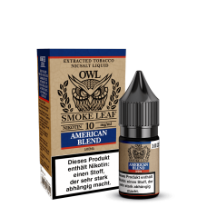 American Blend - OWL Smoke Leaf - Nicsalt Liquid 10 ml