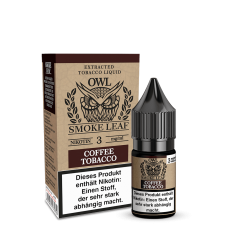 Coffee Tobacco - OWL Smoke Leaf - Nicsalt Liquid 10 ml