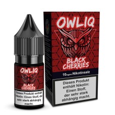 Black Cherries - OWLIQ - Nicsalt Liquid 10 ml