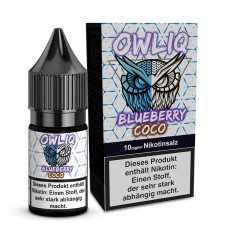 Blueberry Coco - OWLIQ - Nicsalt Liquid 10 ml