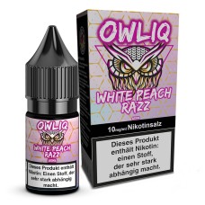 White Peach Razz - OWLIQ - Nicsalt Liquid 10 ml