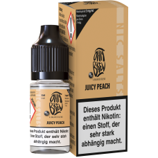 Juicy Peach - Ohm Brew - Nicsalt Liquid 10 ml