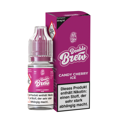 Candy Cherry Ice - Double Brew - Nicsalt Liquid 10 ml