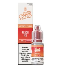Peach Ice - Double Brew Bar Series - Nicsalt Liquid 10 ml
