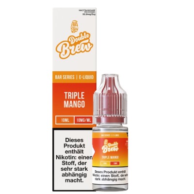 Triple Mango - Double Brew Bar Series - Nicsalt Liquid 10 ml