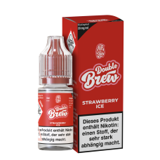 Strawberry Ice - Double Brew - Nicsalt Liquid 10 ml