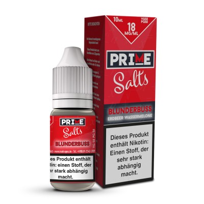 Blunderbuss - Prime - Nicsalt Liquid 10 ml