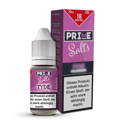 Tyde - Prime - Nicsalt Liquid 10 ml