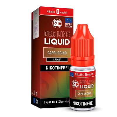 Cappuccino - SC Red Line - Nicsalt Liquid 10 ml