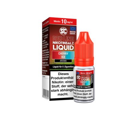 Cherry Ice - SC Red Line - Nicsalt Liquid 10 ml