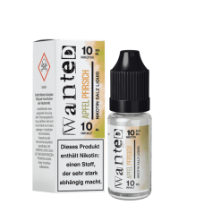 Apfel Pfirsich - Wanted Overdosed - Nicsalt Liquid 10 ml