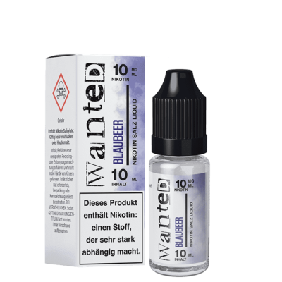 Blaubeer - Wanted Overdosed - Nicsalt Liquid 10 ml