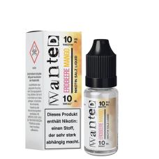 Erdbeere Mango - Wanted Overdosed - Nicsalt Liquid 10 ml
