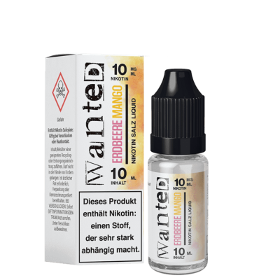 Erdbeere Mango - Wanted Overdosed - Nicsalt Liquid 10 ml