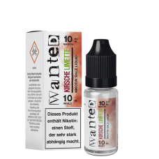 Kirsche Limette - Wanted Overdosed - Nicsalt Liquid 10 ml
