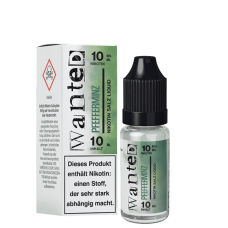 Pfefferminz - Wanted Overdosed - Nicsalt Liquid 10 ml