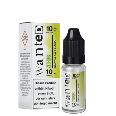 Zitrus - Wanted Overdosed - Nicsalt Liquid 10 ml