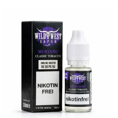 Mustang - Wild West Vapor - Nicsalt Liquid 10 ml