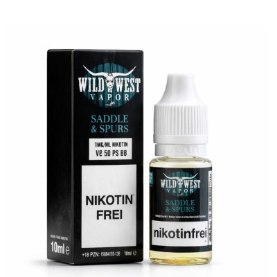 Saddle & Spurs - Wild West Vapor - Nicsalt Liquid 10 ml